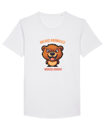 SALVATI ANIMALELE, MANCATI OAMENI - umor absurd - urs White