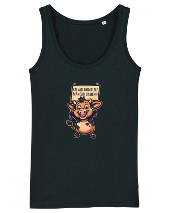SALVATI ANIMALELE, MANCATI OAMENI - umor absurd - vaca Black
