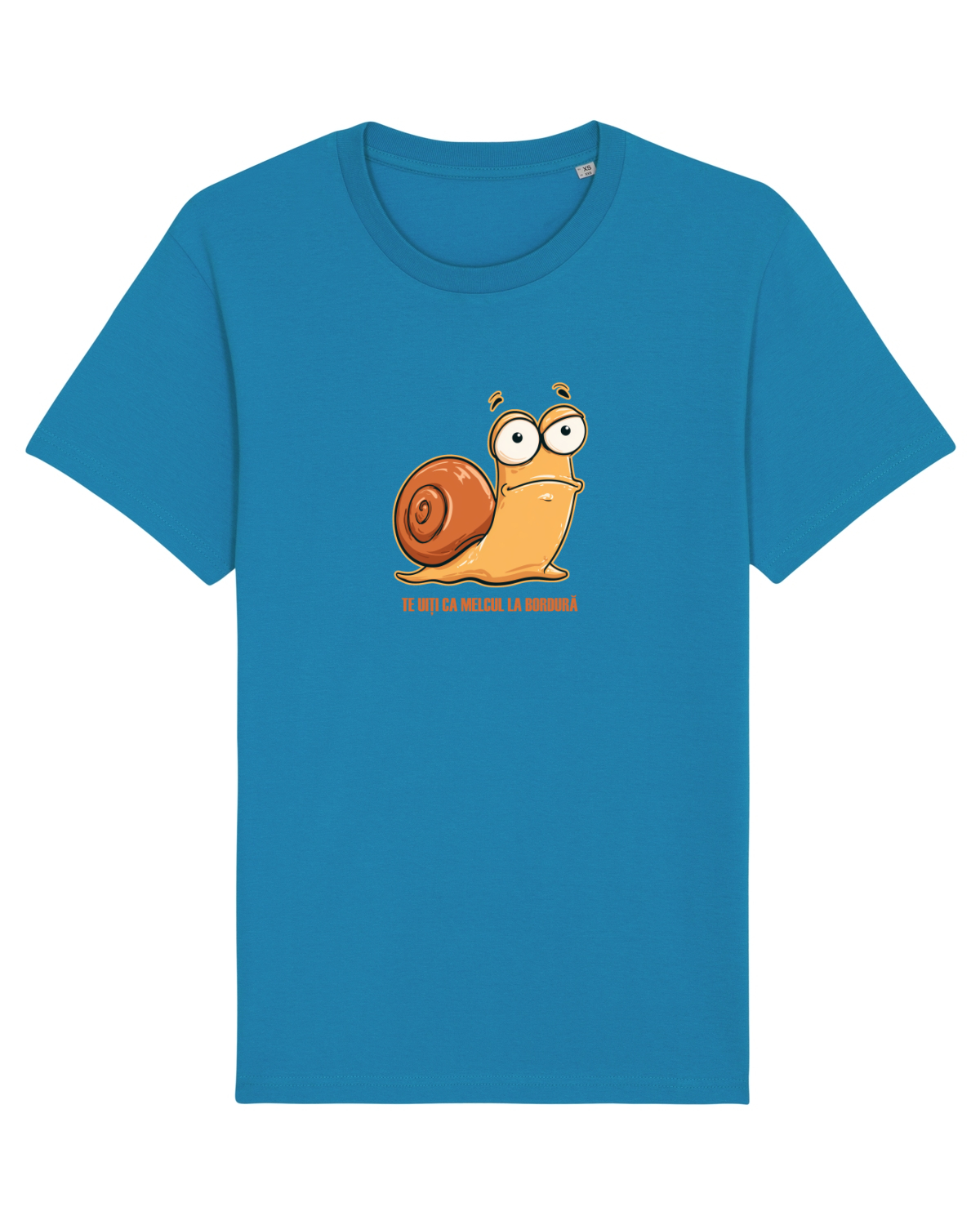 Tricou mânecă scurtă Unisex Rocker Azur