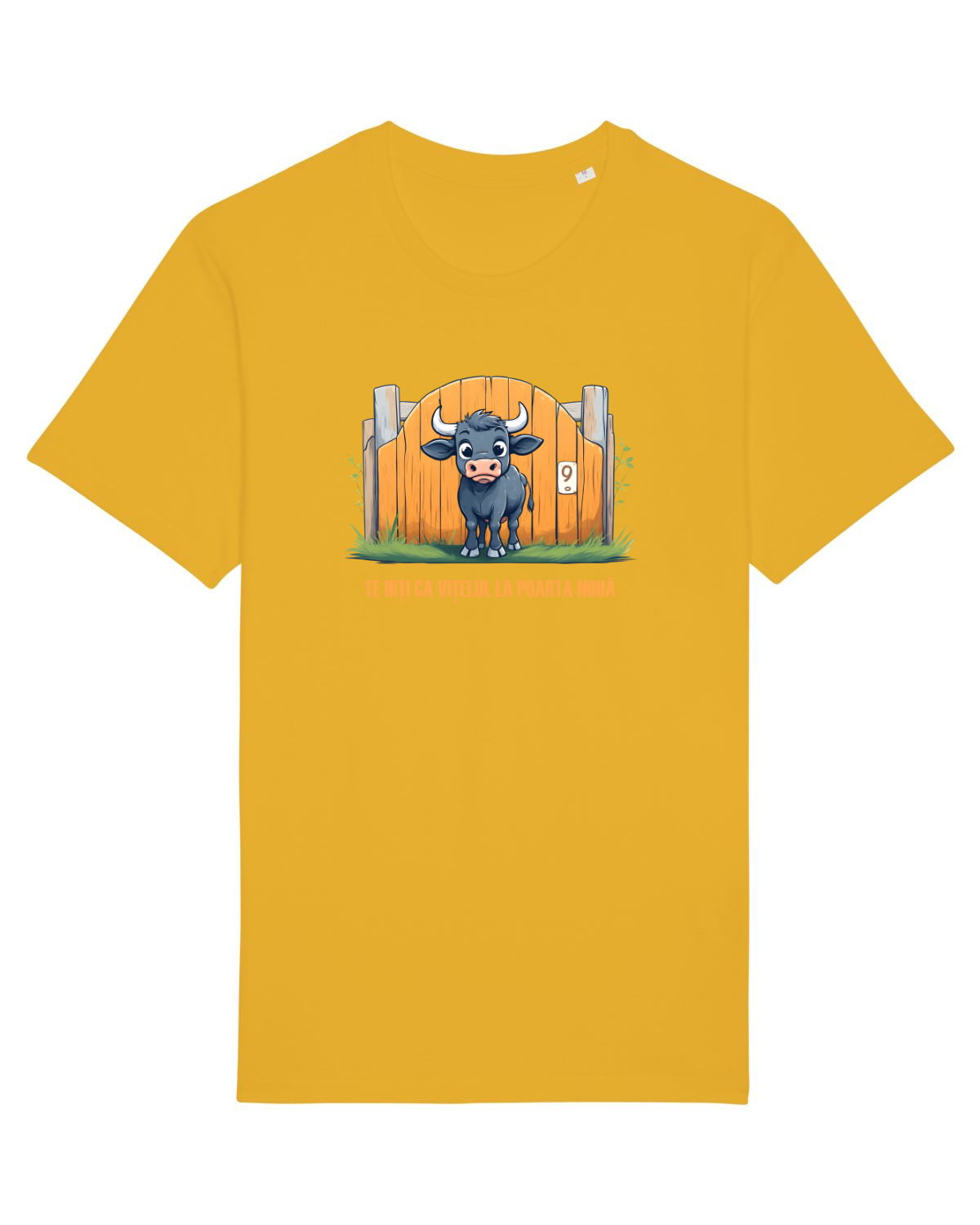 Tricou mânecă scurtă Unisex Rocker Spectra Yellow