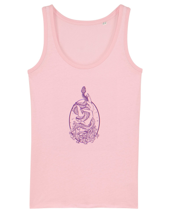 Snake hand Cotton Pink