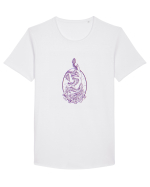 Snake hand Tricou mânecă scurtă guler larg Bărbat Skater