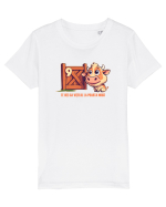 TE UITI CA VITELUL LA POARTA NOUA 2 Tricou mânecă scurtă  Copii Mini Creator