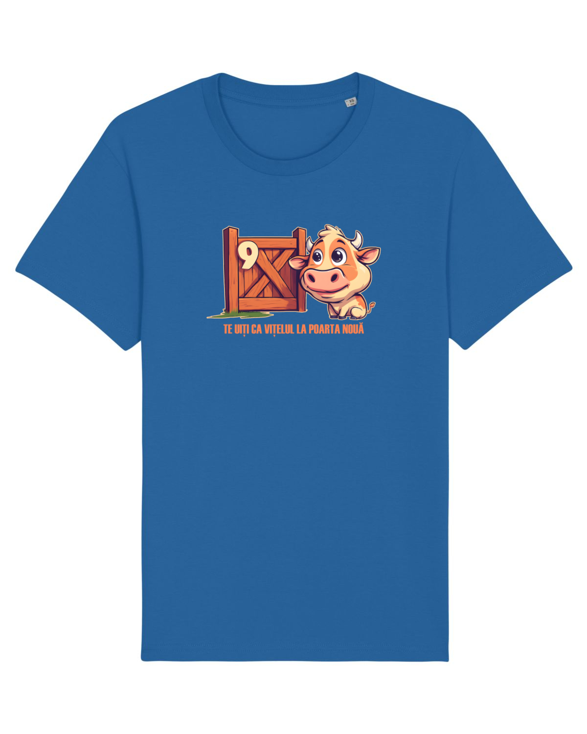 Tricou mânecă scurtă Unisex Rocker Royal Blue