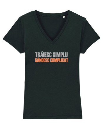 TRAIESC SIMPLU. GANDESC COMPLICAT Black
