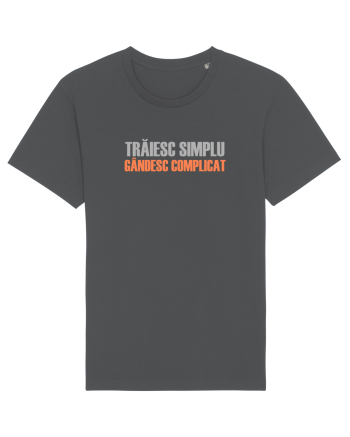 TRAIESC SIMPLU. GANDESC COMPLICAT Anthracite