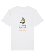 VA LAUDATI CA AVETI BANI, DAR VA ARUNCA PORUMBEII  PAINE Tricou mânecă scurtă Unisex Rocker