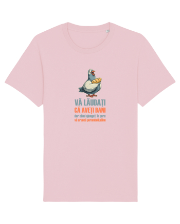 VA LAUDATI CA AVETI BANI, DAR VA ARUNCA PORUMBEII  PAINE Cotton Pink