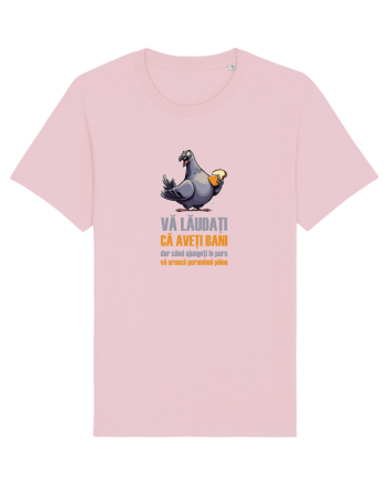VA LAUDATI CA AVETI BANI, DAR VA ARUNCA PORUMBEII  PAINE 2 Cotton Pink