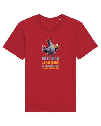 VA LAUDATI CA AVETI BANI, DAR VA ARUNCA PORUMBEII  PAINE 2 Red