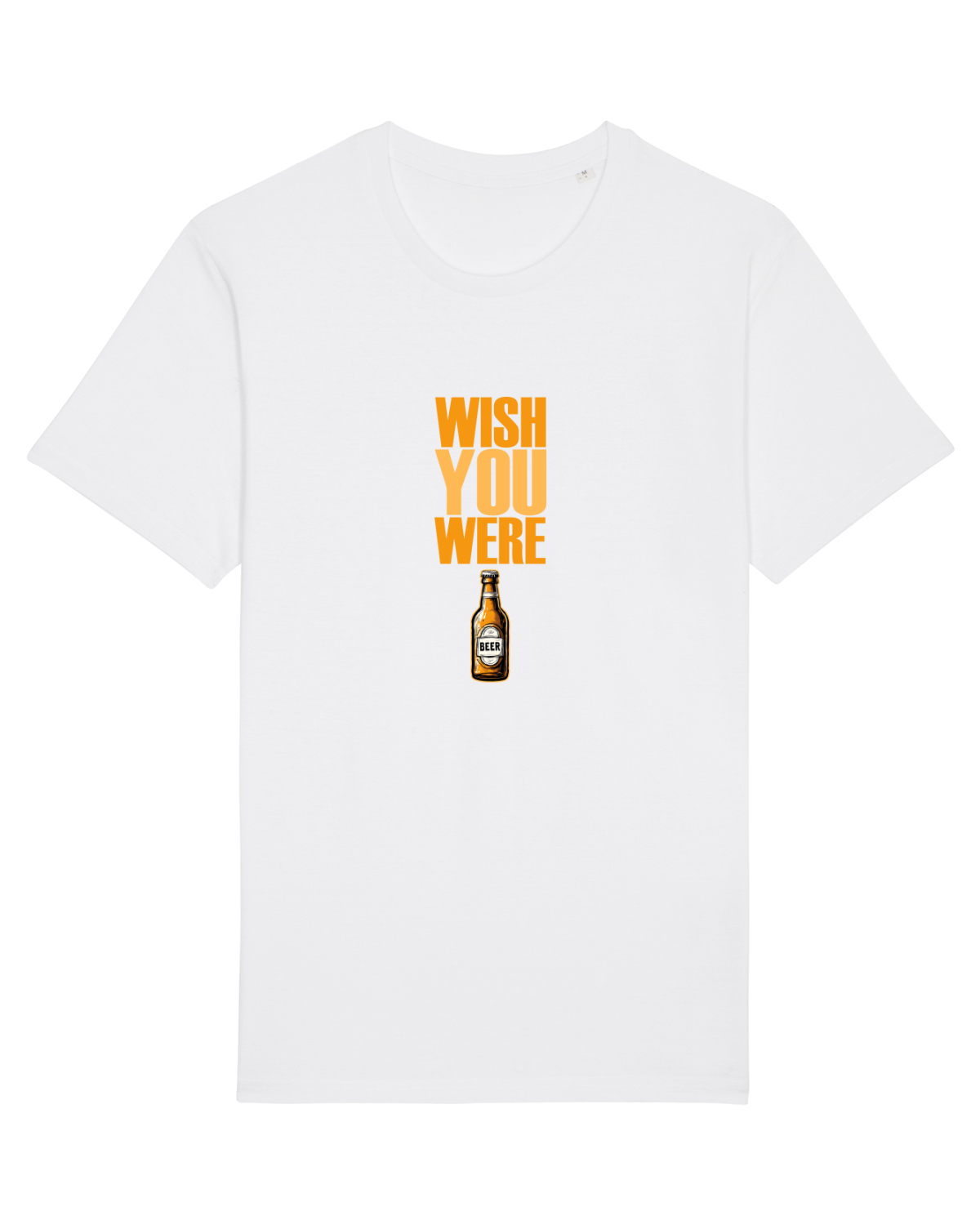 Tricou mânecă scurtă Unisex Rocker White