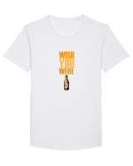 WISH YOU WERE ... BEER 1 Tricou mânecă scurtă guler larg Bărbat Skater