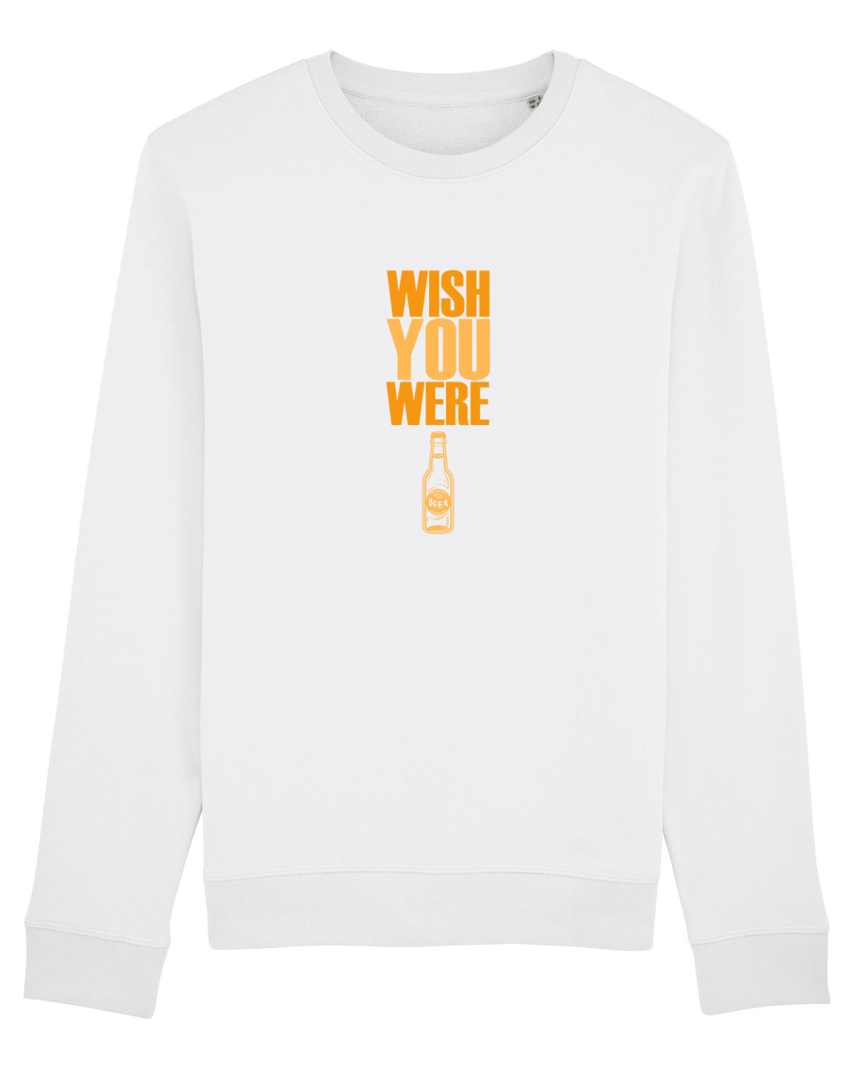 Bluză mânecă lungă Unisex Rise White