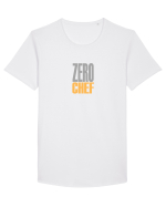 ZERO CHEF - CHEF ZERO Tricou mânecă scurtă guler larg Bărbat Skater