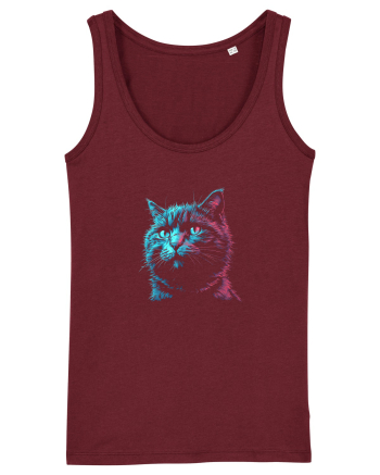 PISICA / MOTAN ALBASTRU DE RUSIA - RUSSIAN BLUE Burgundy
