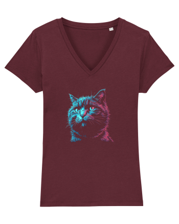 PISICA / MOTAN ALBASTRU DE RUSIA - RUSSIAN BLUE Burgundy