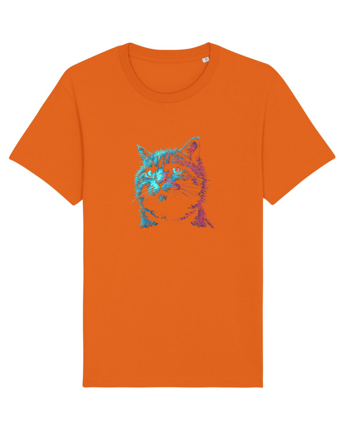 Tricou mânecă scurtă Unisex Rocker Bright Orange