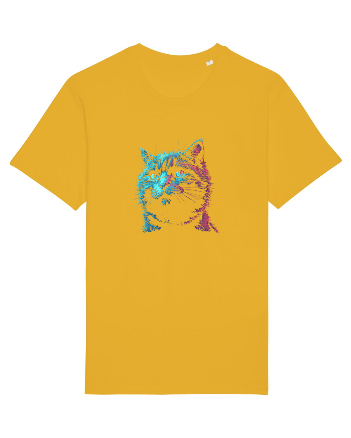 Tricou mânecă scurtă Unisex Rocker Spectra Yellow