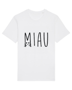 Miau  Tricou mânecă scurtă Unisex Rocker