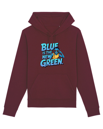 ALBASTRU E NOUL VERDE - ECOLOGIE Burgundy