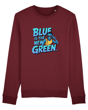 ALBASTRU E NOUL VERDE - ECOLOGIE Burgundy
