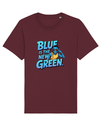 ALBASTRU E NOUL VERDE - ECOLOGIE Burgundy