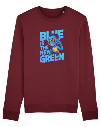 ALBASTRU E NOUL VERDE - ECOLOGIE 2 Burgundy