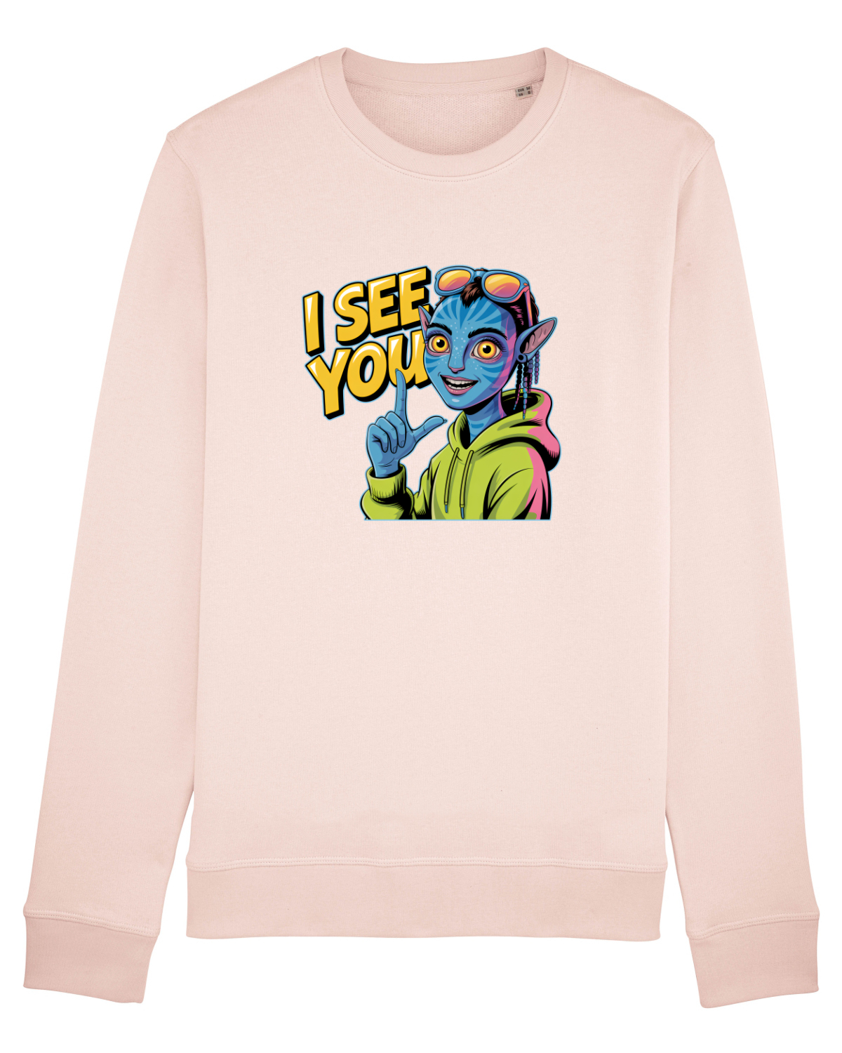 Bluză mânecă lungă Unisex Rise Candy Pink