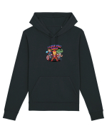 I LOVE YOU 3000  Hanorac Unisex Drummer