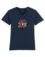 I LOVE YOU 3000  Tricou mânecă scurtă guler V Bărbat Presenter
