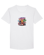 I LOVE YOU 3000  Tricou mânecă scurtă guler larg Bărbat Skater