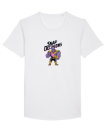 SNAP DECISIONS Tricou mânecă scurtă guler larg Bărbat Skater