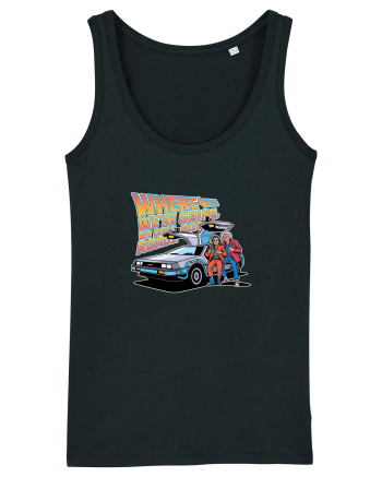 WHERE WE`RE GOING, WE DON`T NEED ROADS Black