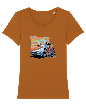WHERE WE`RE GOING, WE DON`T NEED ROADS Roasted Orange