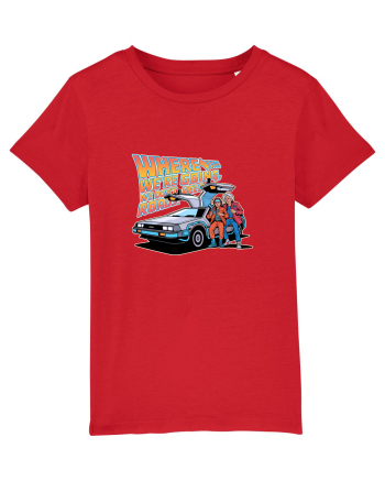 WHERE WE`RE GOING, WE DON`T NEED ROADS Red