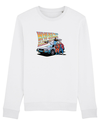 WHERE WE`RE GOING, WE DON`T NEED ROADS White