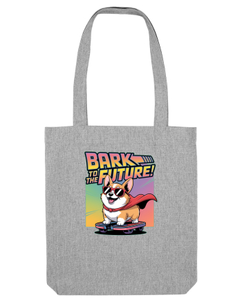 BARK TO THE FUTURE - CATEL CORGI Heather Grey