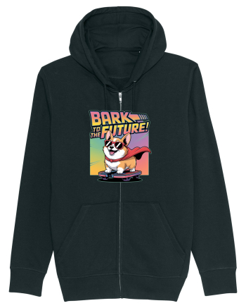 BARK TO THE FUTURE - CATEL CORGI Black