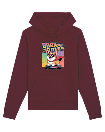 BARK TO THE FUTURE - CATEL CORGI Burgundy