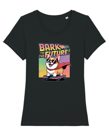 BARK TO THE FUTURE - CATEL CORGI Black