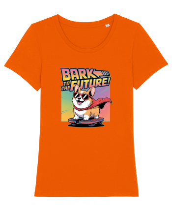 BARK TO THE FUTURE - CATEL CORGI Bright Orange