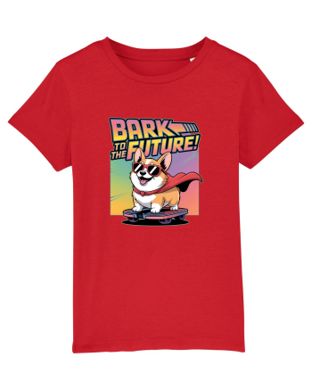 BARK TO THE FUTURE - CATEL CORGI Red