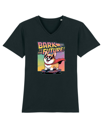 BARK TO THE FUTURE - CATEL CORGI Black