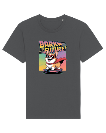 BARK TO THE FUTURE - CATEL CORGI Anthracite