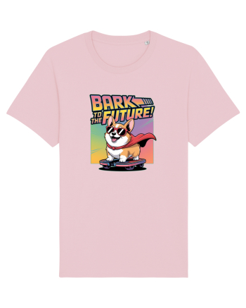 BARK TO THE FUTURE - CATEL CORGI Cotton Pink