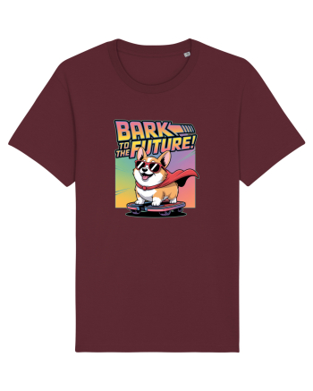 BARK TO THE FUTURE - CATEL CORGI Burgundy