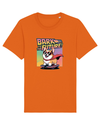 BARK TO THE FUTURE - CATEL CORGI Bright Orange