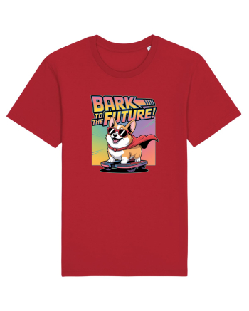 BARK TO THE FUTURE - CATEL CORGI Red