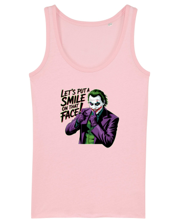 LET`S PUT A SMILE ON THAT FACE! Cotton Pink