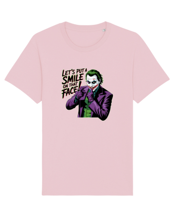 LET`S PUT A SMILE ON THAT FACE! Cotton Pink